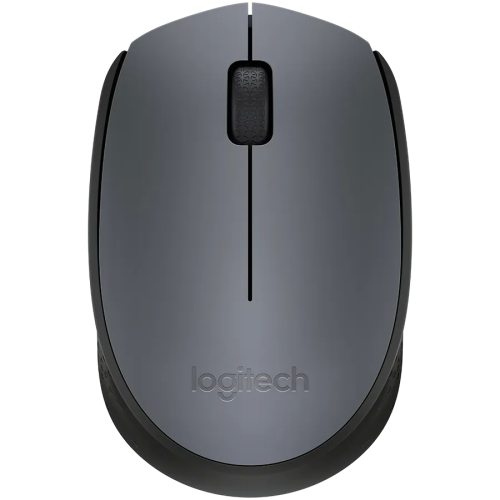 Мышь беспроводная Logitech M170, 3 кнопки, серая — купить в Казахстане | neom.kz