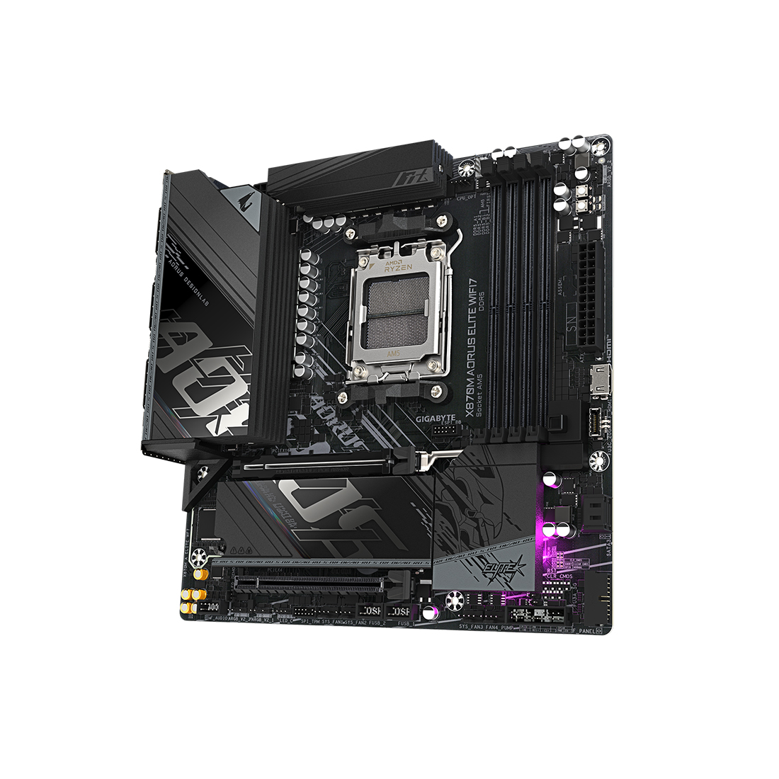 Материнская плата Gigabyte X870M A ELITE WF7 фото 3