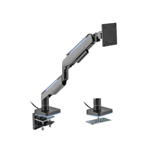 Настольный кронштейн с газлифтом XG MGG-1749 grey для 1 монитора (17"-49") Серый — купить в Казахстане | neom.kz