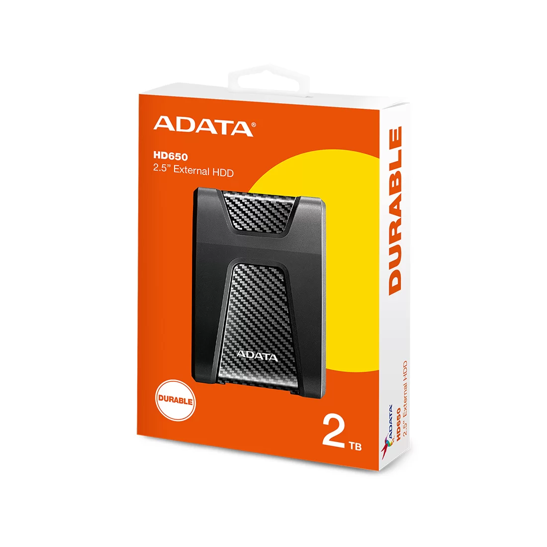 Внешний жёсткий диск ADATA HD650 2TB Чёрный фото 3