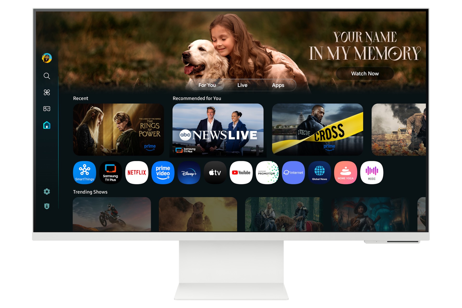 Монитор Samsung Smart Monitor M8 M80F 32" 4K VA 60Hz (LS32FM803UIXCI) — купить в Казахстане | neom.kz