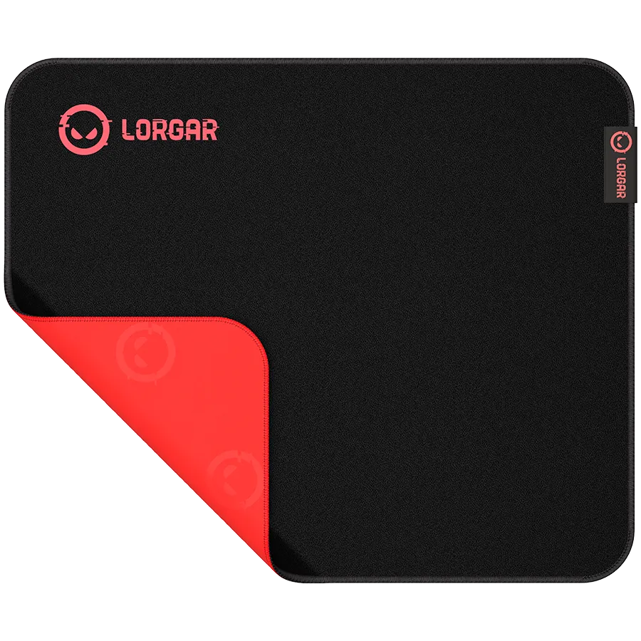 Коврик для мыши игровой LORGAR Main 323, резина, красный – купить недорого с доставкой по Алматы и Казахстану фото 3