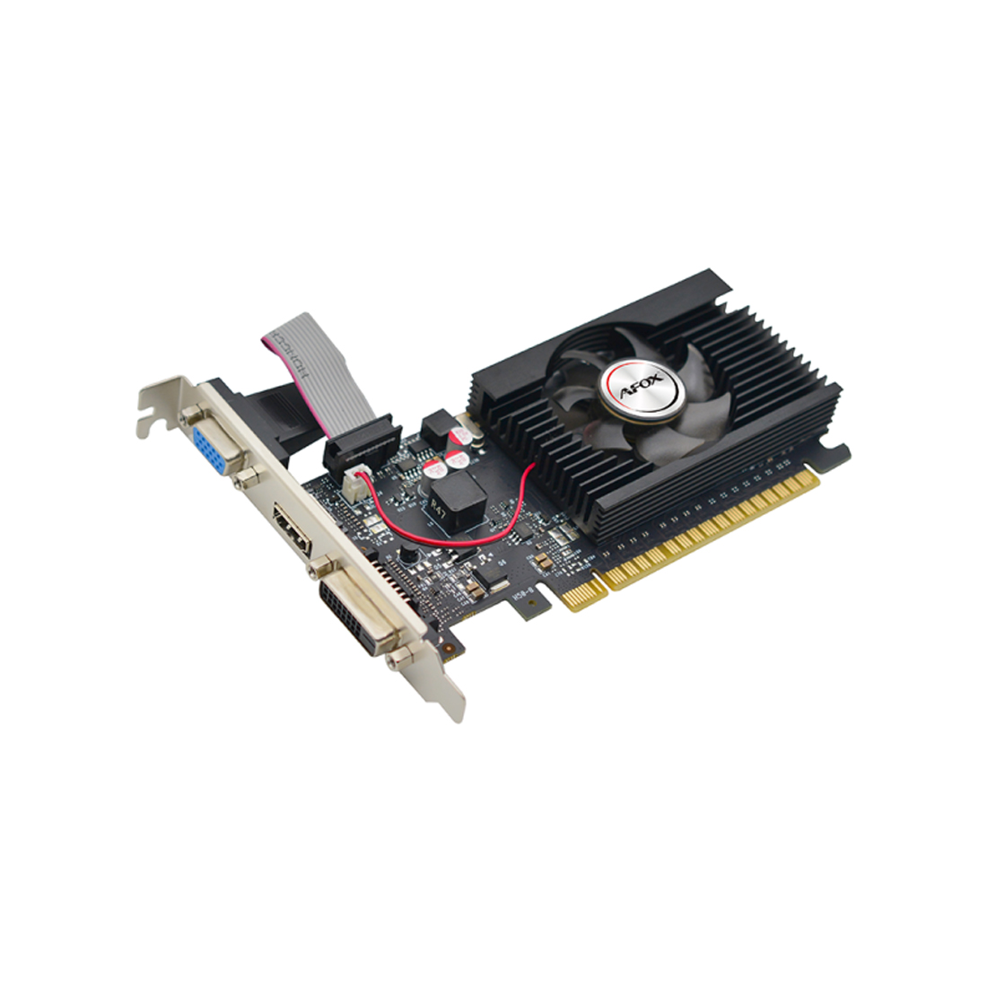 Видеокарта AFOX GT710 2GB D3 LP Single Fan (AF710-2048D3L5-V3) фото 2