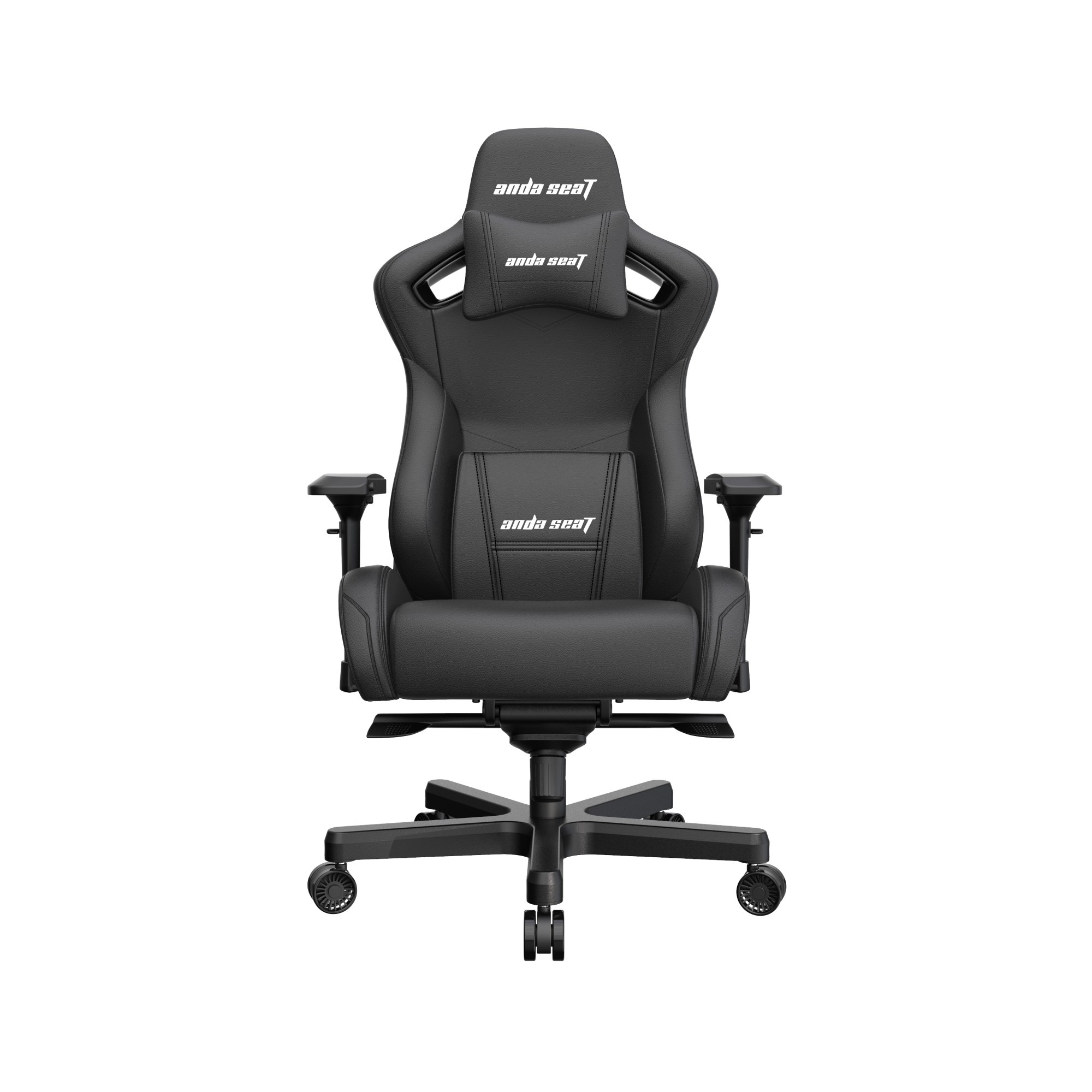 Игровое компьютерное кресло AndaSeat Kaiser 2 XL, экокожа, чёрное (AD12XL-07-B-PV-B01) — купить в Казахстане | neom.kz