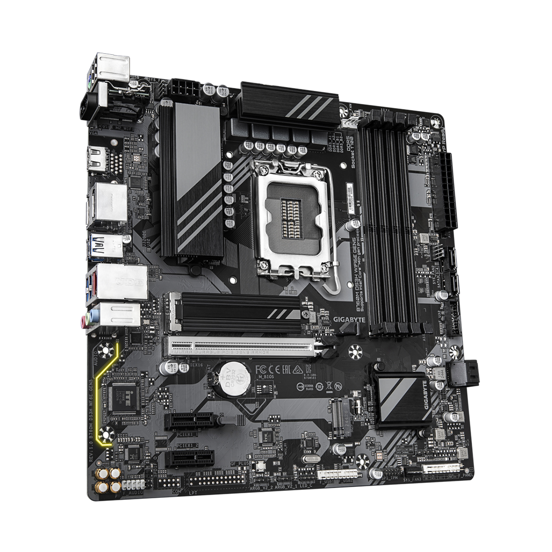 Материнская плата Gigabyte B760M DS3H WIFI6E GEN5 фото 3