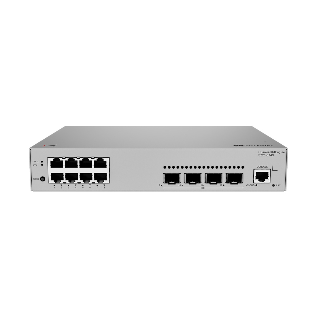 Коммутатор Huawei S220-8T4S, 8 портов 1 Гбит/с, 4×SFP, управляемый L2 – купить недорого с доставкой по Алматы и Казахстану