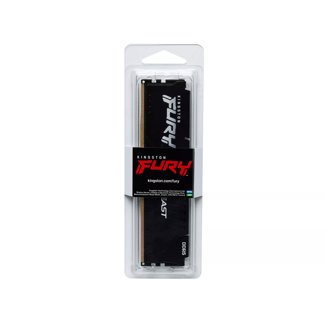Оперативная память Kingston FURY Beast Black 8GB DDR5-6000 DIMM (KF560C30BBE-8) — оперативная память RAM