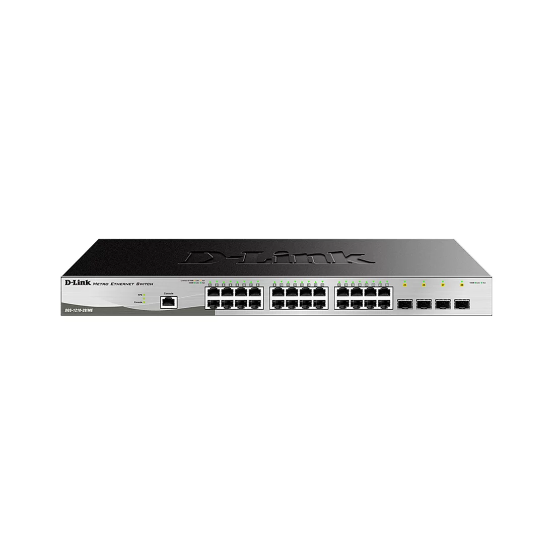 Коммутатор D-Link DGS-1210-28/ME/B2A, 24 порта 1 Гбит/с, 4×SFP, управляемый L2 – купить недорого с доставкой по Алматы и Казахстану фото 2