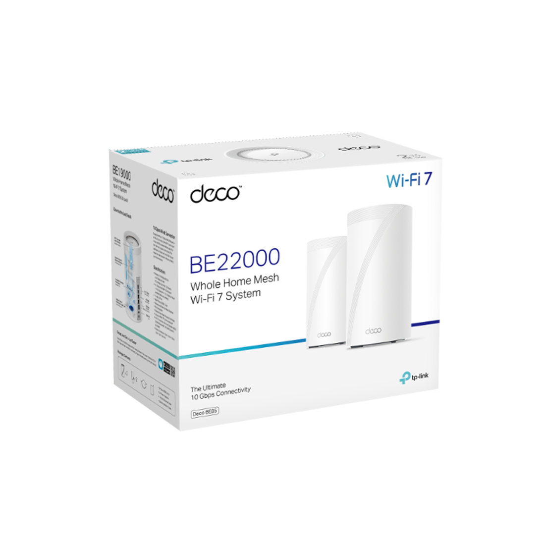 Mesh Wi-Fi система TP-Link Deco BE85(1-pack), Wi-Fi 7, 2.4/5 ГГц, 2.5 Гбит/с – купить недорого с доставкой по Алматы и Казахстану