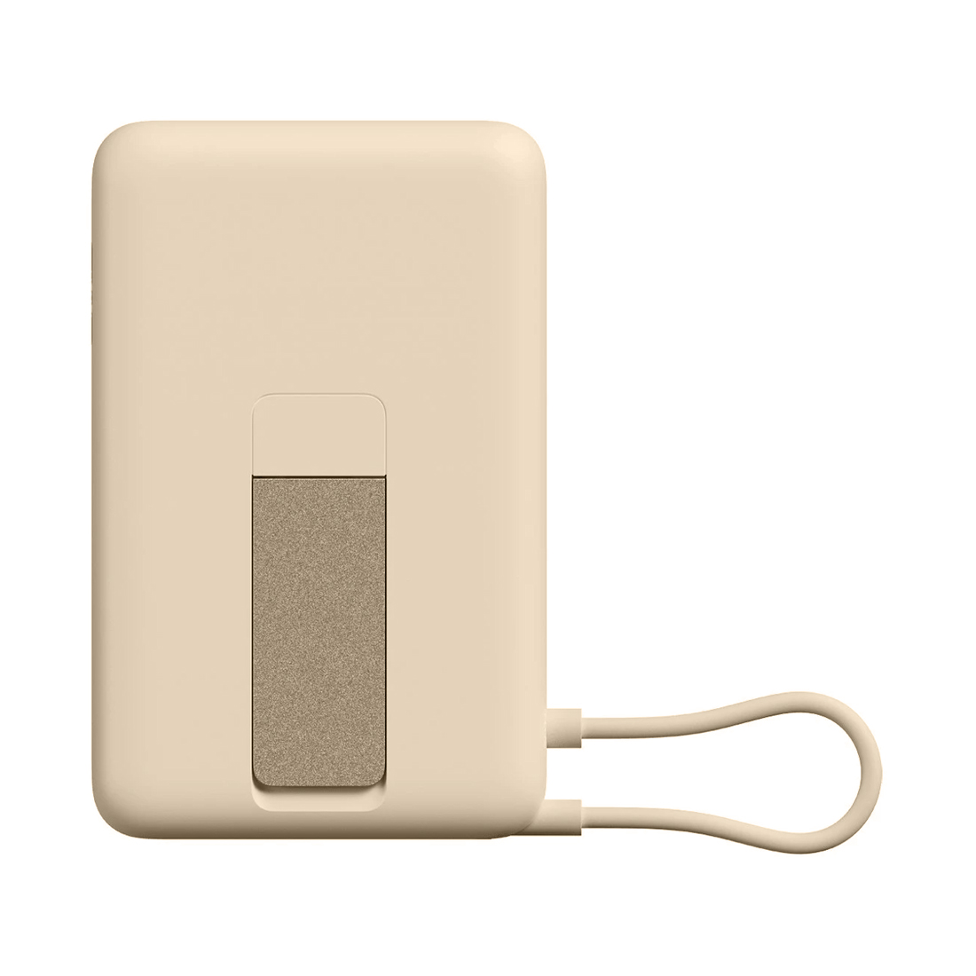 Внешний аккумулятор Xiaomi Magnetic Power Bank 10000 with Built-in Stand Beige – купить недорого с доставкой по Алматы и Казахстану
