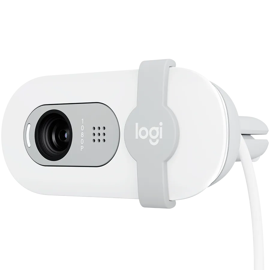 Веб-камера Logitech Brio 100, 1920x1080, белая – купить недорого с доставкой по Алматы и Казахстану фото 5