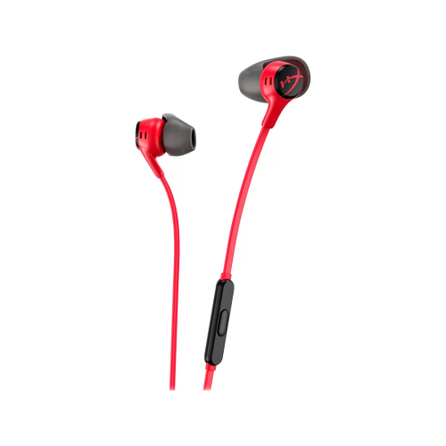 Наушники с микрофоном HyperX Cloud Earbuds II Red 705L8AA — купить в Казахстане | neom.kz