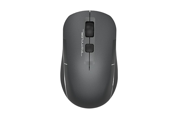 Мышь беспроводная A4Tech Fstyler FB26CS AIR, 4 кнопки, 2000 dpi, серая