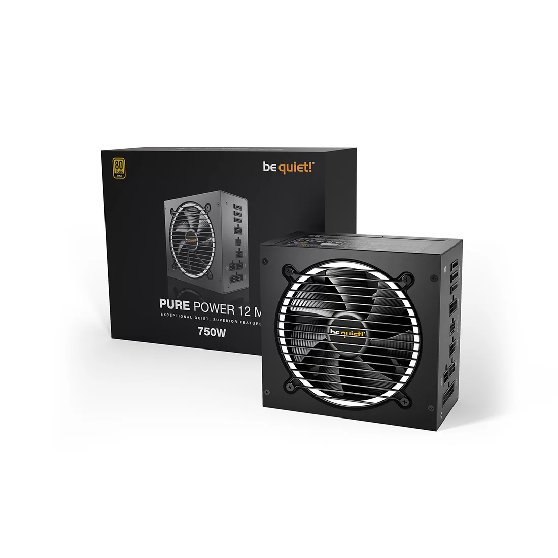 Блок питания Bequiet! Pure Power 12 M 750W BN343 – купить недорого с доставкой по Алматы и Казахстану фото 3