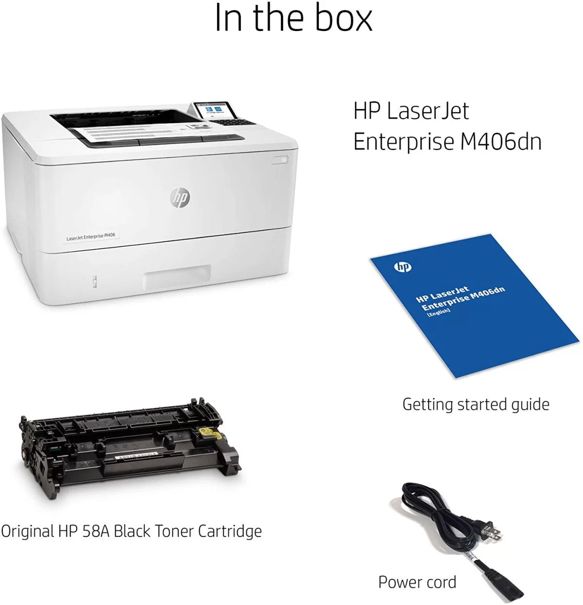 Принтер  HP LaserJet Enterprise M406dn (3PZ15A) – купить недорого с доставкой по Алматы и Казахстану фото 4