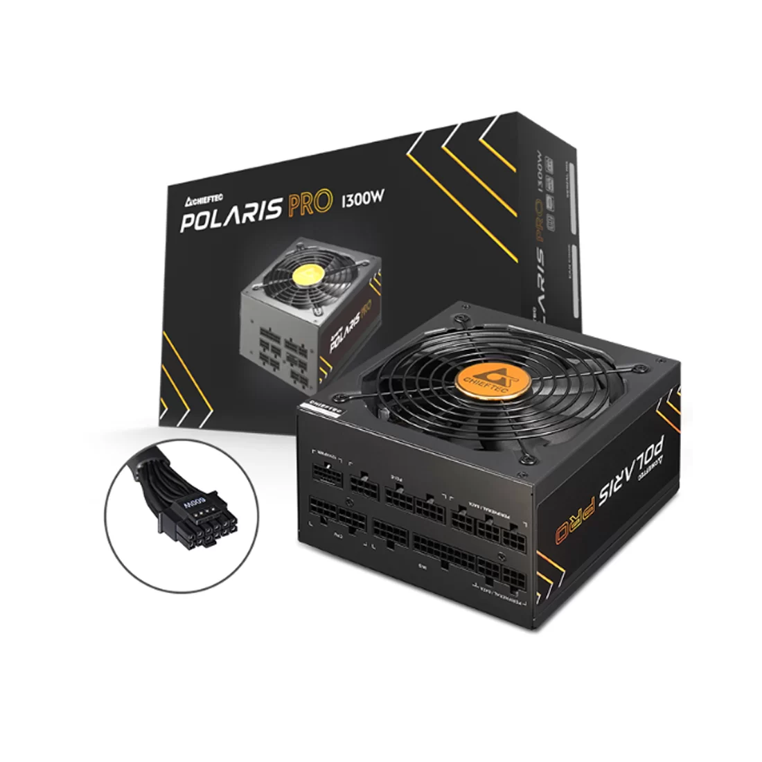 Блок питания ATX 1300 W Chieftec Polaris PPX-1300FC-A3 – купить недорого с доставкой по Алматы и Казахстану фото 3