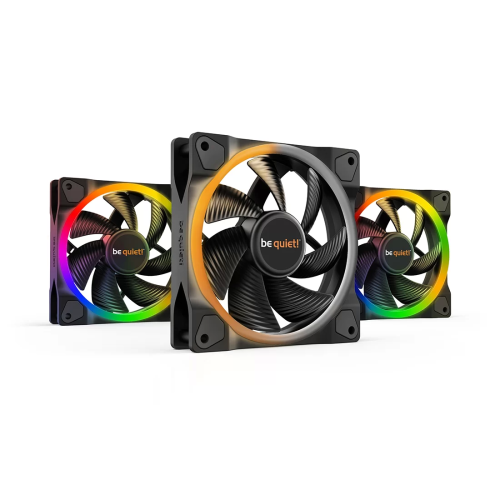 Вентилятор для компьютерного корпуса Bequiet! Light Wings 120mm PWM ARGB Triple Pack — купить в Казахстане | neom.kz