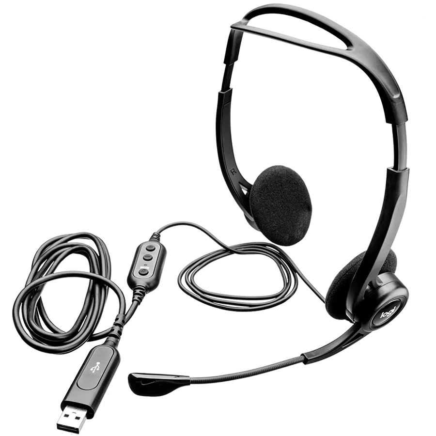 Гарнитура Logitech 960, Black – купить недорого с доставкой по Алматы и Казахстану