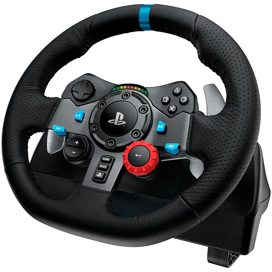 LOGITECH G29 Driving Force Racing Wheel - PC/PS - BLACK - USB – купить недорого с доставкой по Алматы и Казахстану