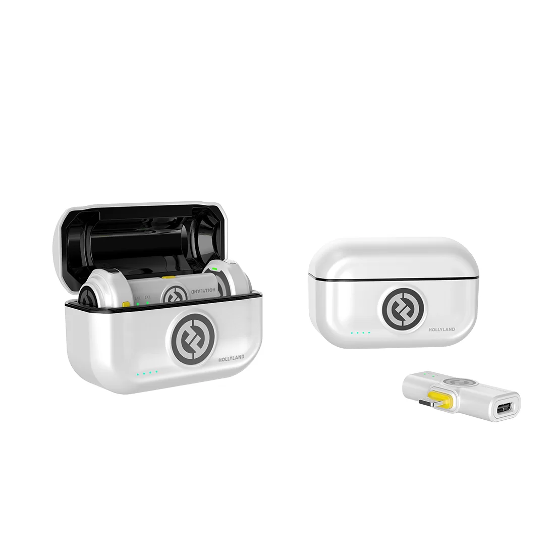 Петличный микрофон Hollyland Lark M2 USB-C Белый – купить недорого с доставкой по Алматы и Казахстану