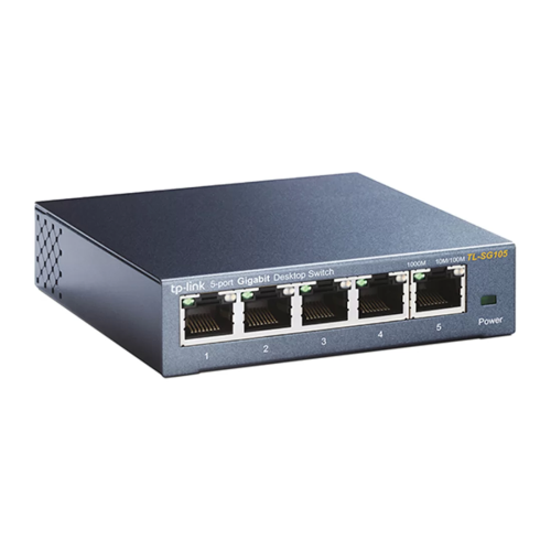 Коммутатор TP-Link TL-SG105, 5 портов 1 Гбит/с, неуправляемый — купить в Казахстане | neom.kz