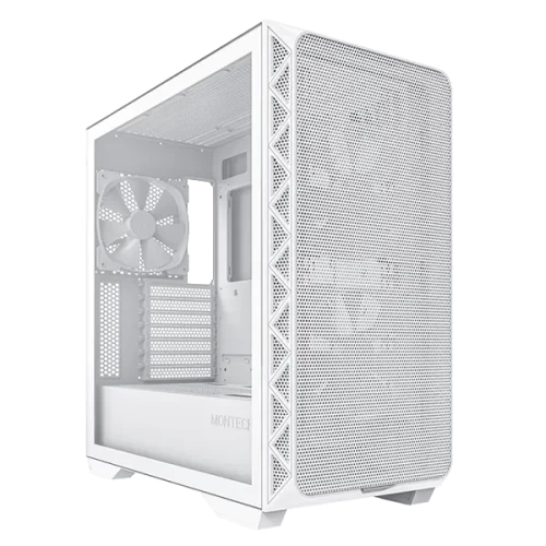 Корпус Montech AIR 903 BASE, Midi Tower, белый, без БП