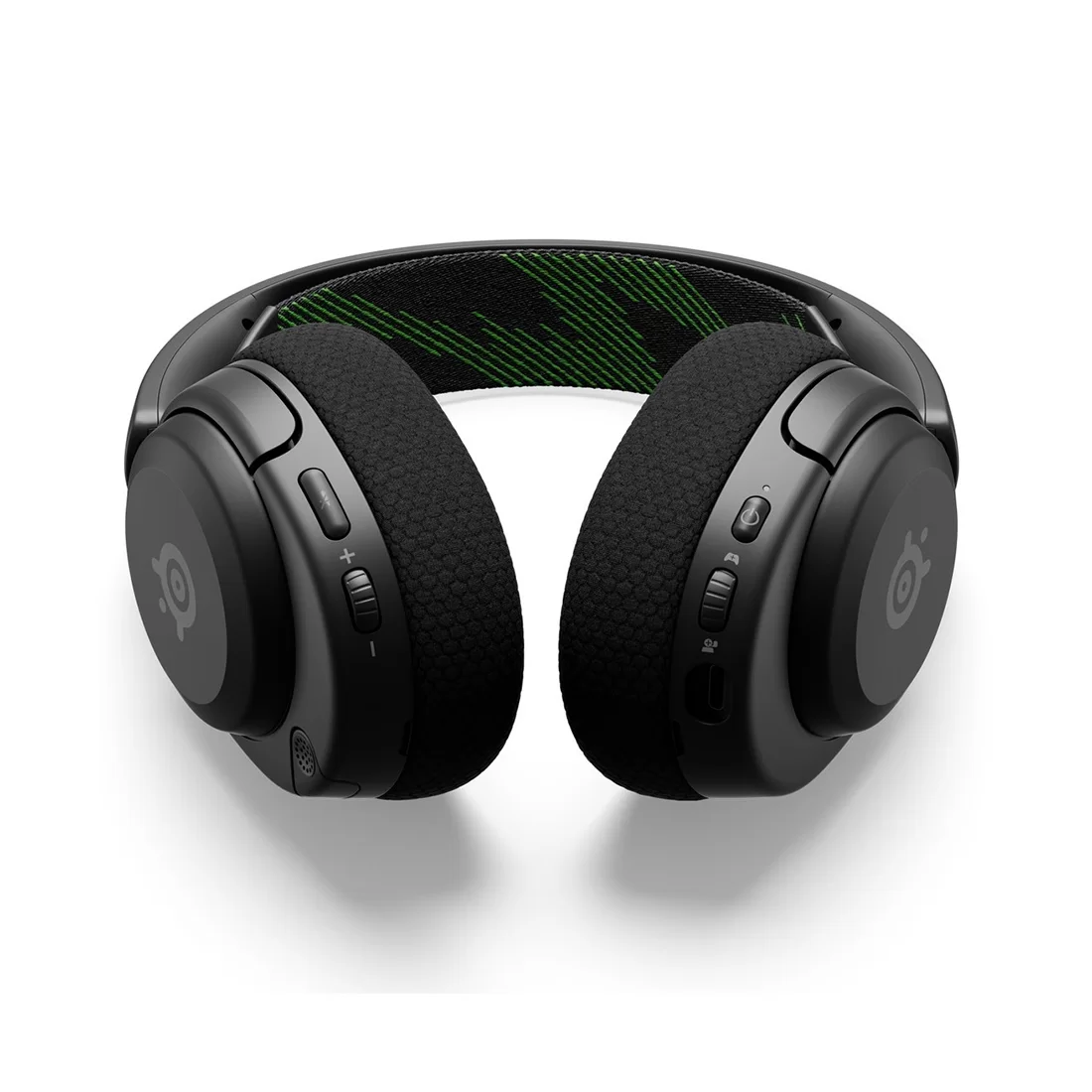 Гарнитура игровая беспроводная SteelSeries Arctis Nova 4X, 40 мм, 36 ч, зелёная/чёрная – купить недорого с доставкой по Алматы и Казахстану фото 2