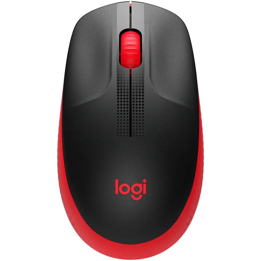Мышь беспроводная Logitech M190, красная – купить недорого с доставкой по Алматы и Казахстану