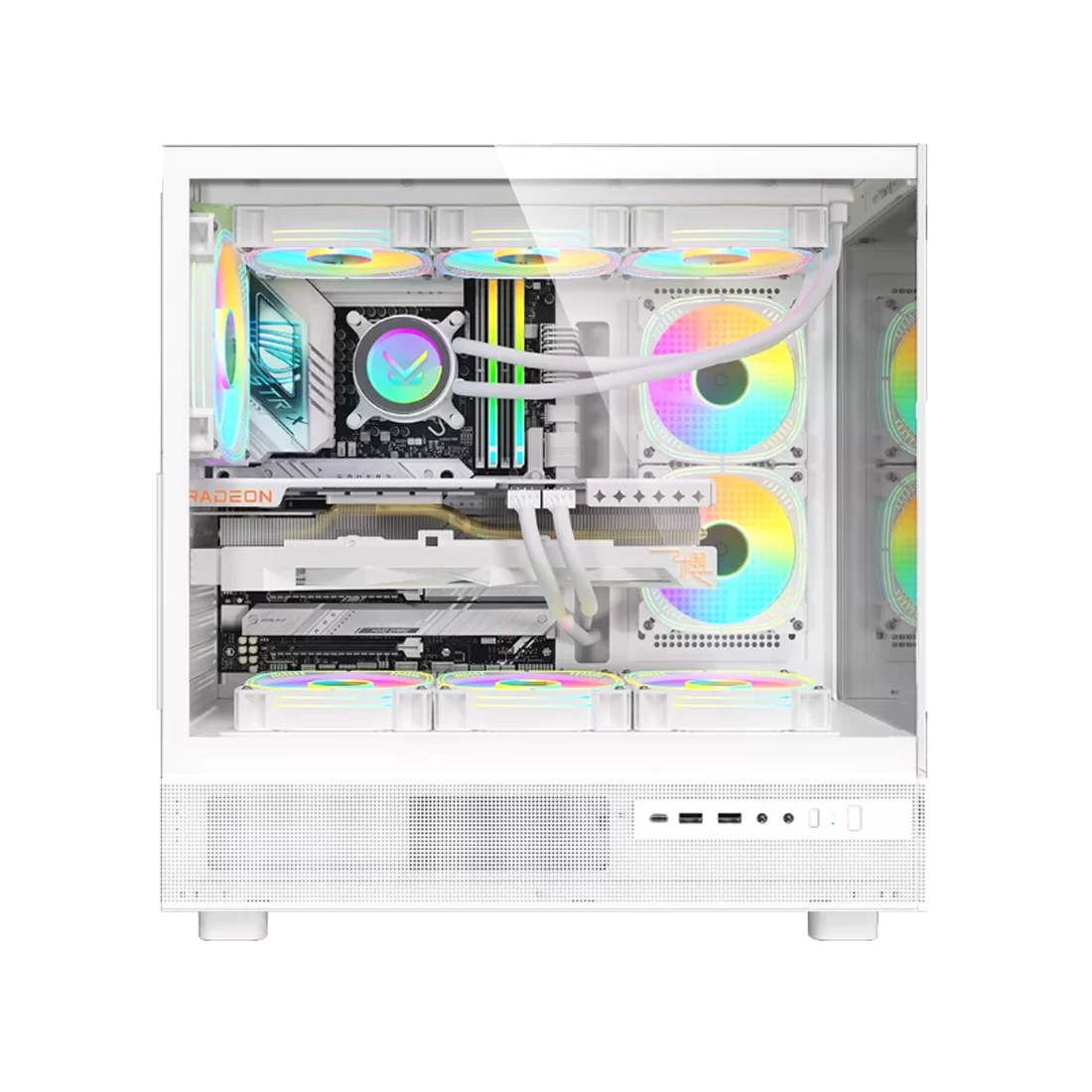 Компьютерный корпус Formula V Crystal Z8 FLOE White без Б/П фото 3