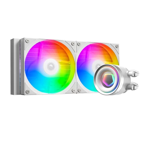 Система водяного охлаждения ID-Cooling FX240 INF WHITE, сокеты S1700/1200/1851/115x/AMD — купить в Казахстане | neom.kz
