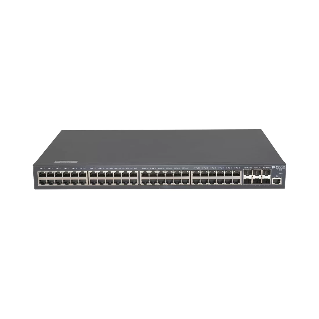 Коммутатор BDCOM S2900-48P6X-760, 48 портов 1 Гбит/с, PoE, управляемый L2+ – купить недорого с доставкой по Алматы и Казахстану