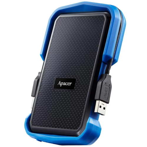 Внешний жёсткий диск Apacer AC631, 1 TB, 2.5", Black-Blue – купить недорого с доставкой по Алматы и Казахстану