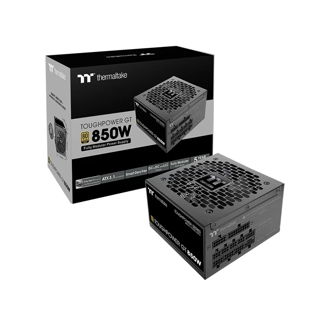 Блок питания Thermaltake Toughpower GT 850W 80 PLUS Gold (PS-TPT-0850FNFAGE-3) – купить недорого с доставкой по Алматы и Казахстану фото 3