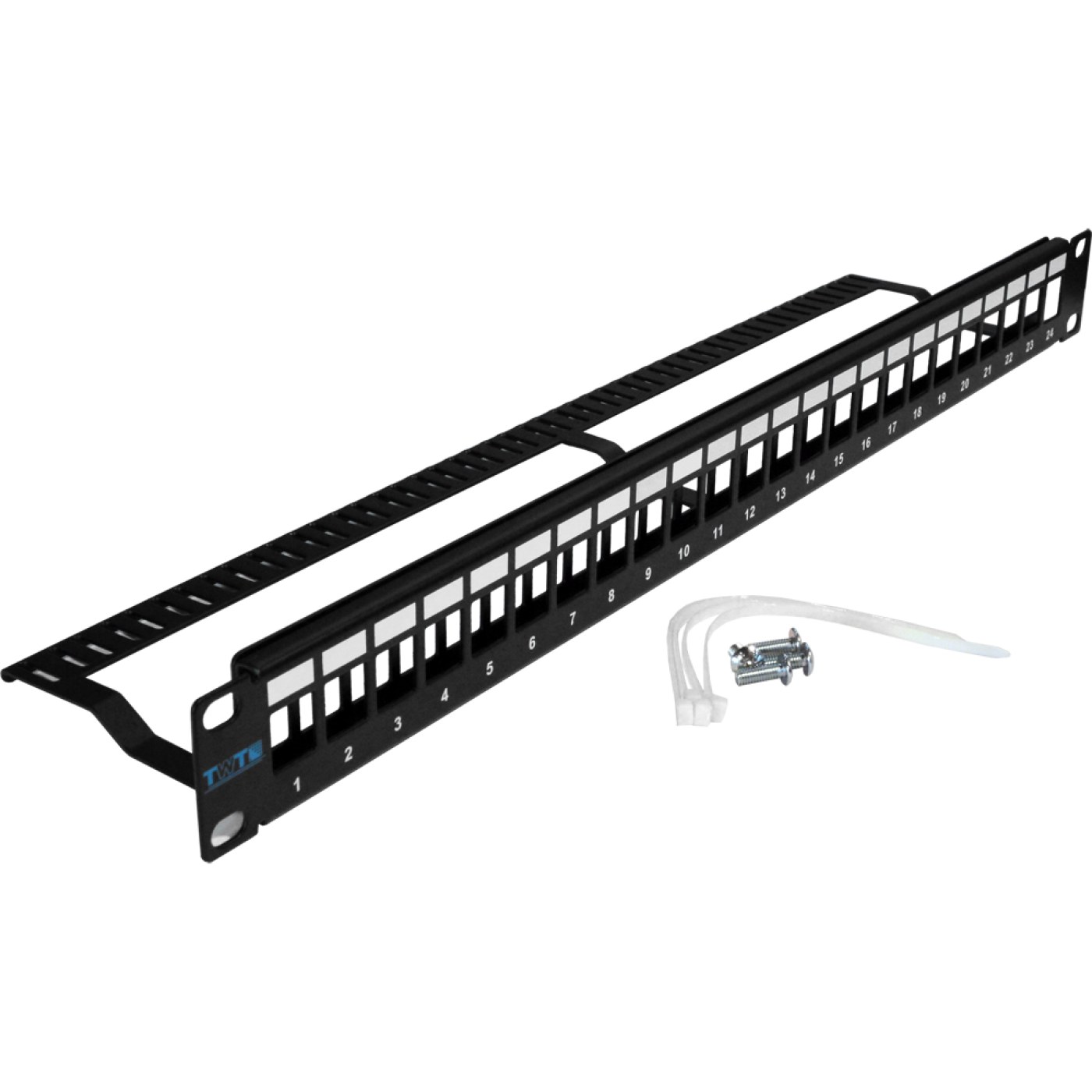 Патч-панель 19 дюймов Lanmaster TWT-PP24OK-UTP, 24 порта, UTP, 1U — купить в Казахстане | neom.kz