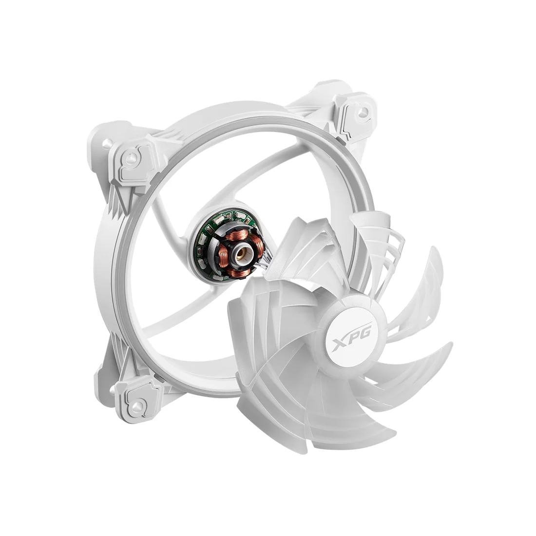 Кулер для компьютерного корпуса XPG HURRICANE 120 ARGB PWM White – купить недорого с доставкой по Алматы и Казахстану фото 3