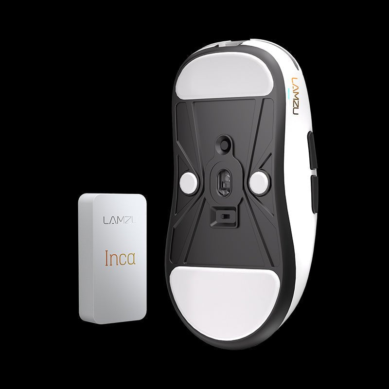 Мышь игровая беспроводная Lamzu Inca PAW3950, 30000 dpi, 8000 Гц, белая (6975637430046) – купить недорого с доставкой по Алматы и Казахстану