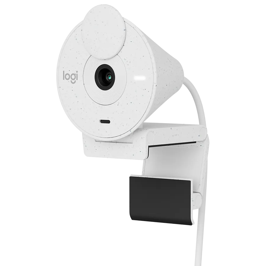 Веб-камера Logitech Brio 300, 1920x1080, белая – купить недорого с доставкой по Алматы и Казахстану