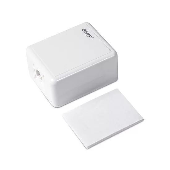 Розетка Настенная телекоммуникационная 1 Модуль SHIP A111 – купить недорого с доставкой по Алматы и Казахстану