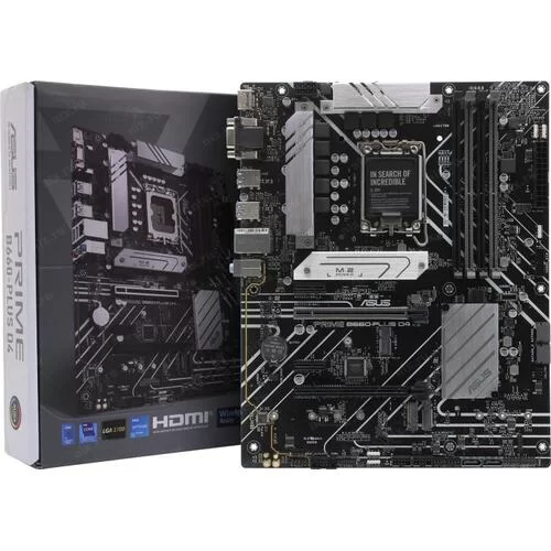 Материнская плата ASUS Prime B660-Plus D4, LGA1700 – купить недорого с доставкой по Алматы и Казахстану