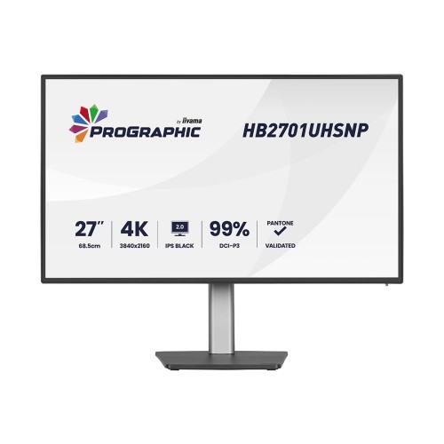 Монитор Iiyama HB2701UHSNP-B1 27" 4K IPS 60Hz (HB2701UHSNP-B1) — купить в Казахстане | neom.kz
