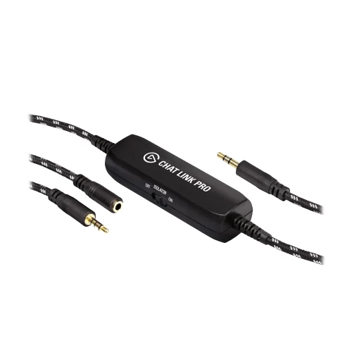 Аудиокабель Elgato Chat Link Pro для записи голосового чата, PS5/PS4/Switch, 2,5 м — купить в Казахстане | neom.kz