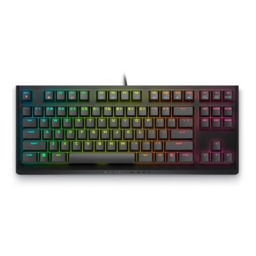 Клавиатура игровая механическая проводная Dell Alienware AW420K, чёрная — купить в Казахстане | neom.kz
