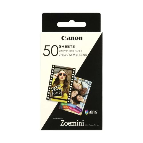 Фотобумага Canon ZINK PAPER ZP-2030 50 SHEETS EXP HB – купить недорого с доставкой по Алматы и Казахстану