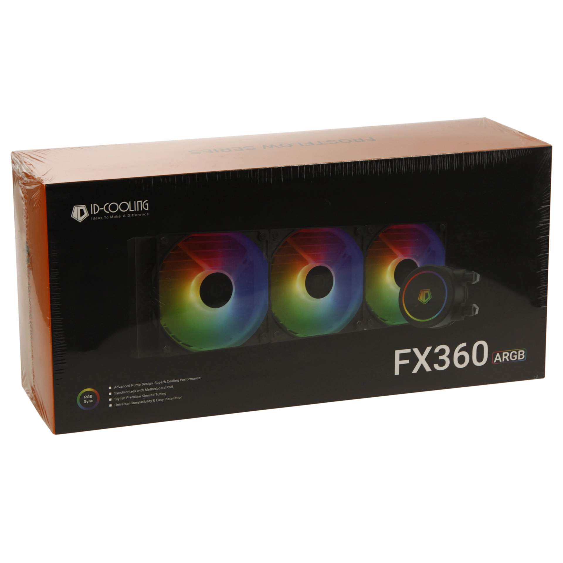 Система водяного охлаждения ID-Cooling FX360 ARGB 360 мм – купить недорого с доставкой по Алматы и Казахстану фото 4