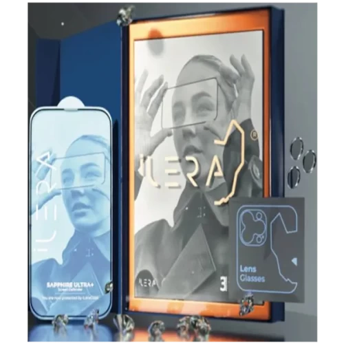 Защитное стекло iLera Premium Sapphire Ultra + Corning Glass for iPhone 16 Pro — купить в Казахстане | neom.kz