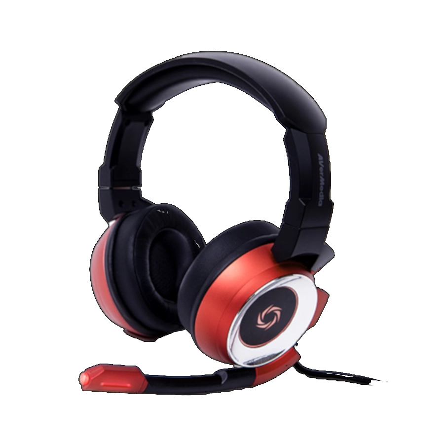Наушники игровые AVerMedia AverMedia SonicWave 7.1 GH337, красные