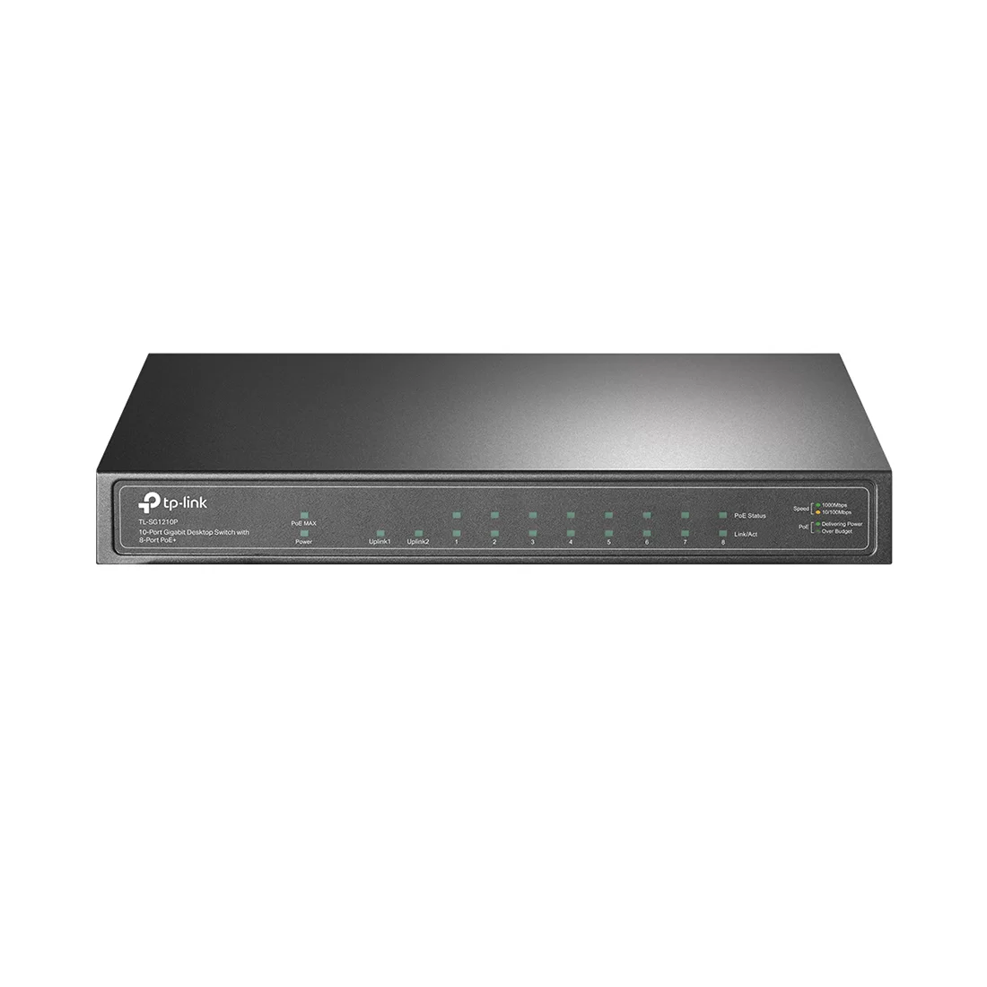 Коммутатор TP-Link TL-SG1210P, 9 портов 1 Гбит/с, 1×SFP, PoE+, неуправляемый – купить недорого с доставкой по Алматы и Казахстану