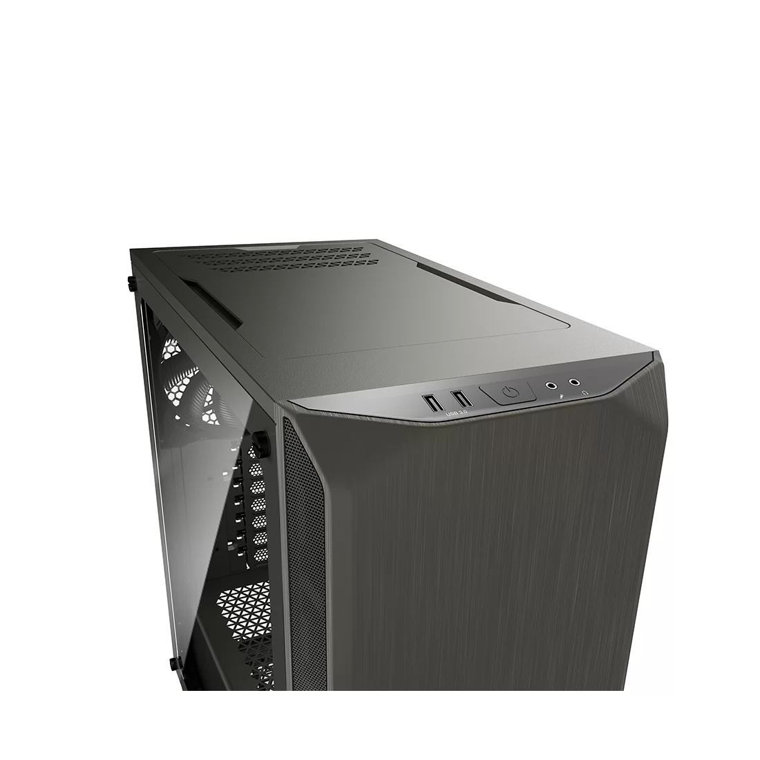 Корпус Bequiet! Pure Base 500 Window Metallic Gray Без Б/П (BGW36)