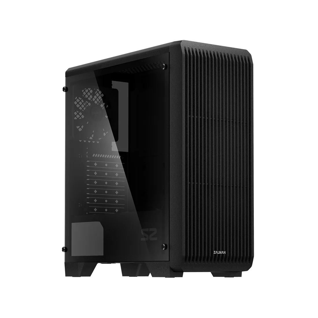 Корпус Zalman S2 TG, Black фото 3