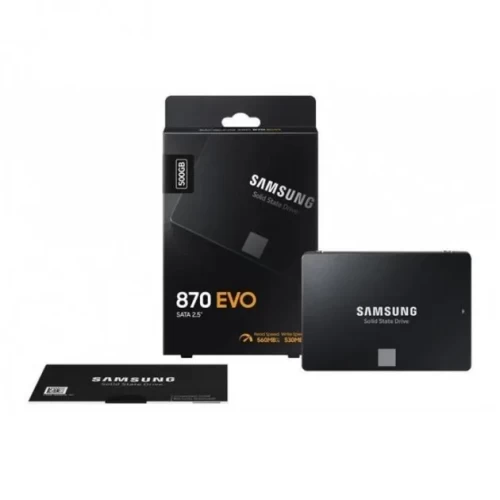 SSD-накопитель Samsung 870 EVO 500GB 2.5" SATA III (MZ-77E500B/EU)
